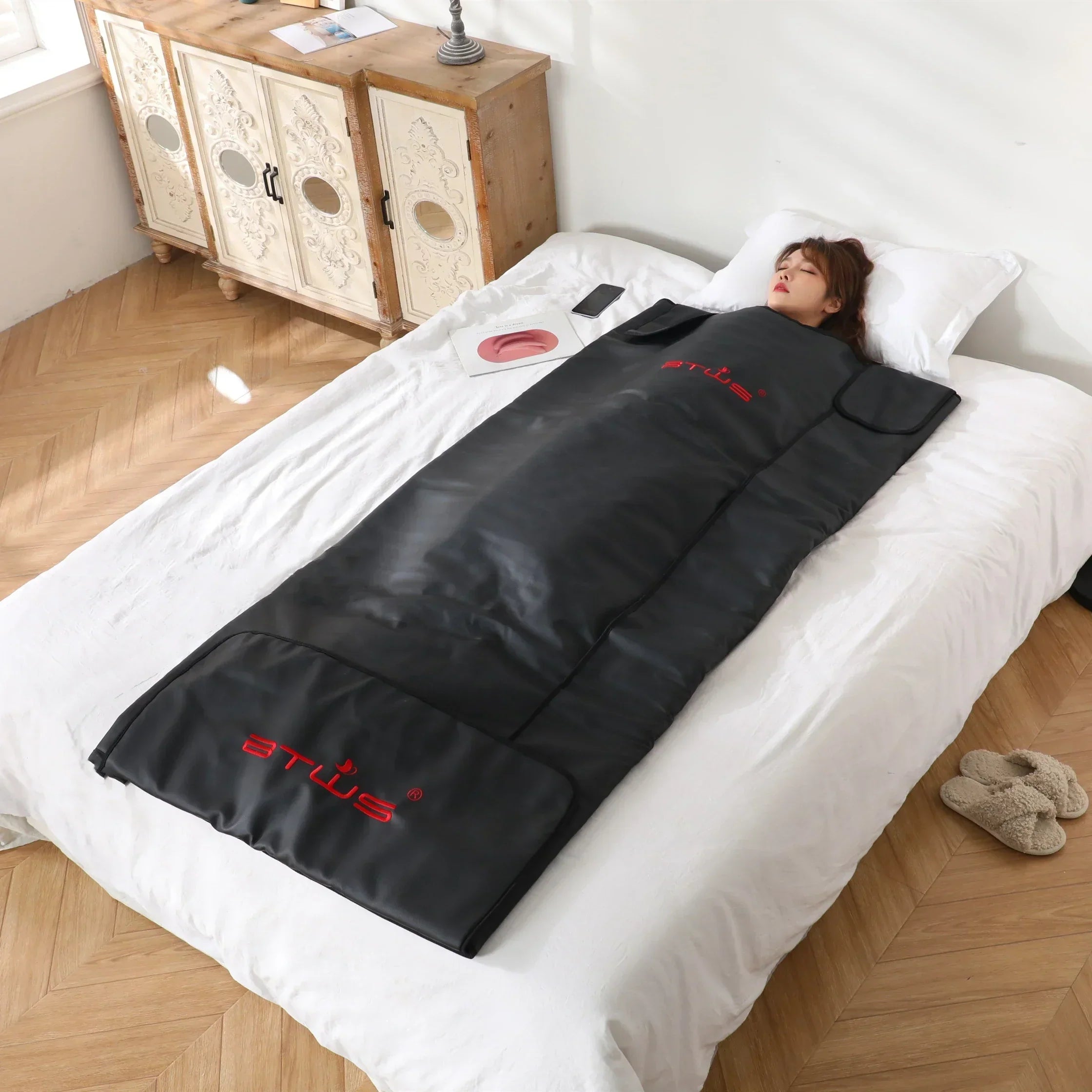 Infrared Sauna Blanket for Weight Loss and Detox